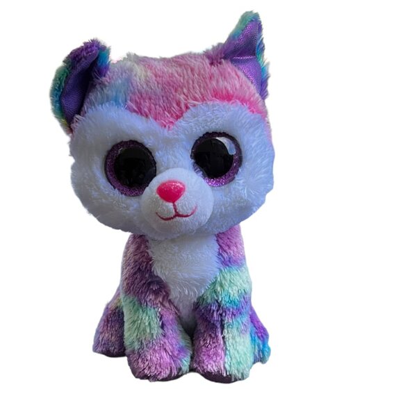 Mascota de peluche Beanie Boos Ty Husky Helena Collection
